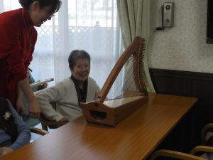 ハープ体験